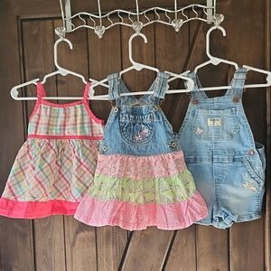 OshKosh B'gosh Vintage 12-18mo Girl Bundle